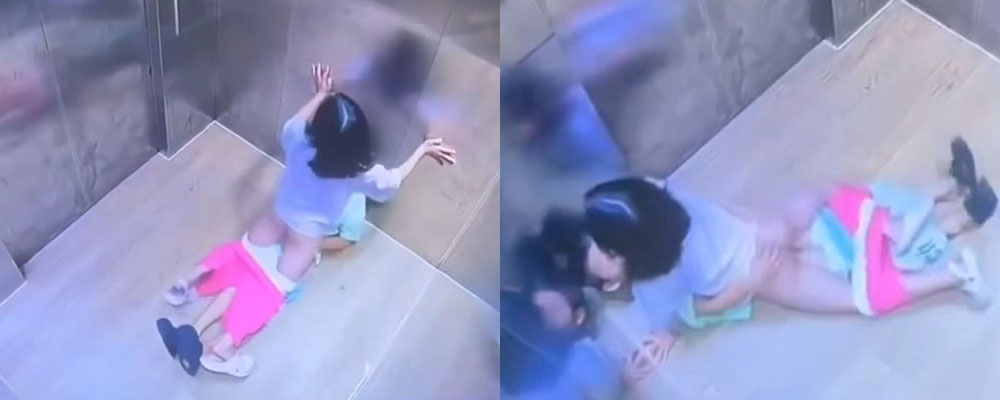 狂野女孩化身淫娃索求 娇嫩玉棒两度冲锋即刻收兵 小孩电梯激情四射的禁忌之恋被摄像头完整记录