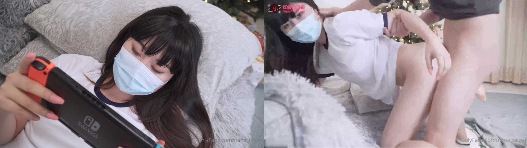 Onlyfans 极品白虎网红小姐姐NANA 全新作品 : 打电动的女孩