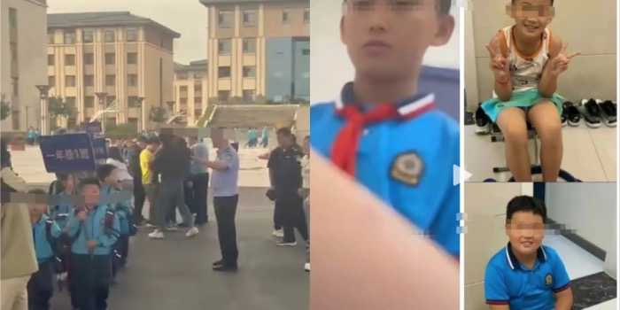 现在小孩这么牛逼的吗?四年级小学生霸凌男同学 强迫 口交 舔脚 舔屁眼 肛交!