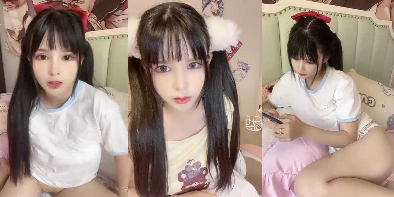 抖音几十万粉丝cos网红小九酱 00后就读于长沙理工大学 外网直播全裸自慰视频 极品白虎粉乳肥臀!!!